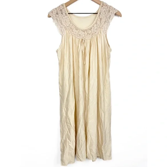 white christmas dresses Cottagecore Maxi Dress L main image 0